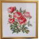 Вышитая картина "Розы" 